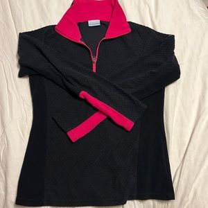 Columbia womens quarter zip size S